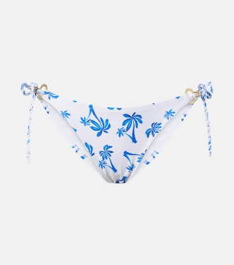 Palm Beach printed bikini bottoms | Heidi Klein