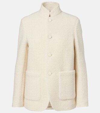 Spagna alpaca, wool, and silk jacket | Loro Piana