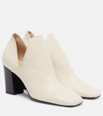 Pumps D'Orsay 80 aus Leder | Lemaire