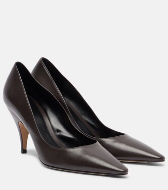 Liisa 80 leather pumps | The Row