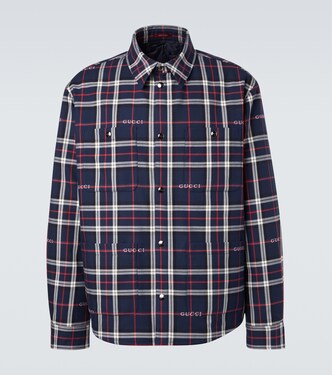 Plaid cotton shirt | Gucci