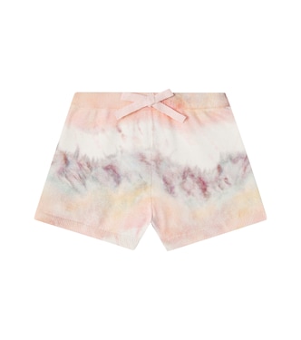 Tie-dye cotton shorts | Zimmermann Kids