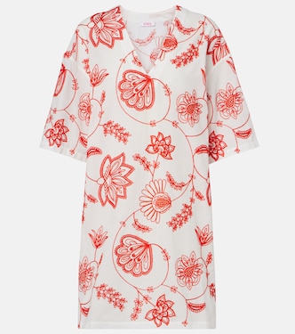 Levia embroidered cotton-blend minidress | Eres
