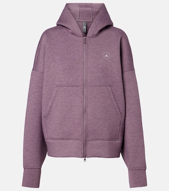Logo zip-up hoodie | Adidas by Stella McCartney