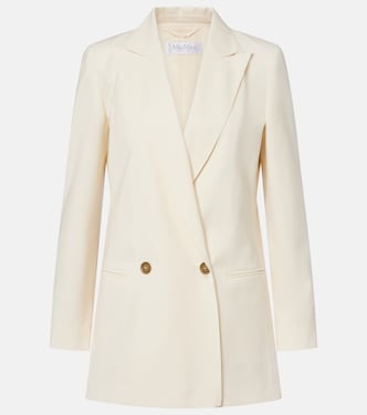 Blazer cruzado de lana virgen | Max Mara