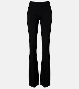 Fabien wool cady flared pants | The Row
