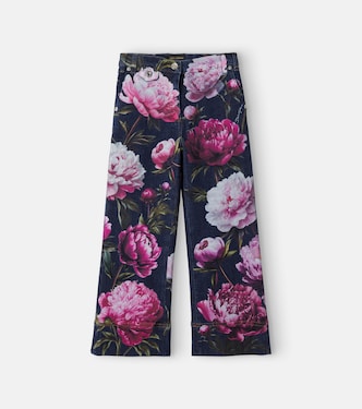 Floral jeans | Dolce&Gabbana Kids