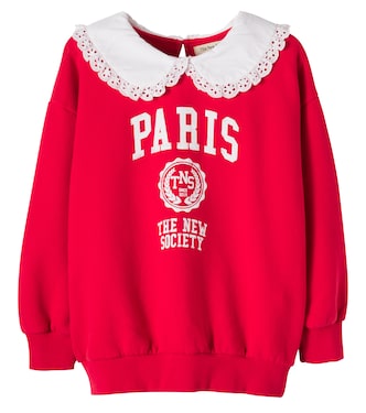 Paris cotton jersey sweatshirt | The New Society