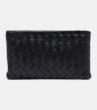 Intrecciato leather pouch | Bottega Veneta