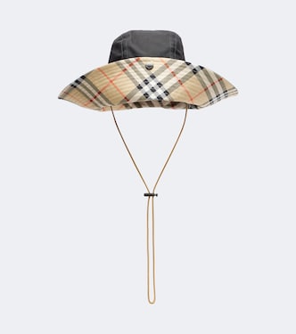Burberry Check cotton sun hat | Burberry