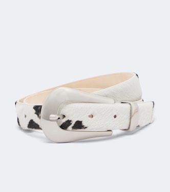 Colette printed calf hair belt | Déhanche