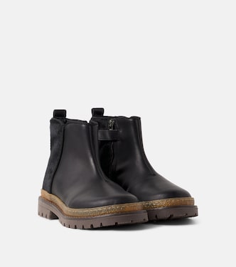 Stiefel Wall aus Leder | Pom d'Api