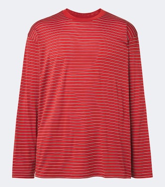 Striped wool T-shirt | Auralee