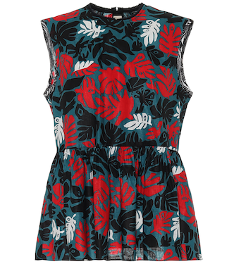 توب من الكتان والقطن بطبعات | Marni