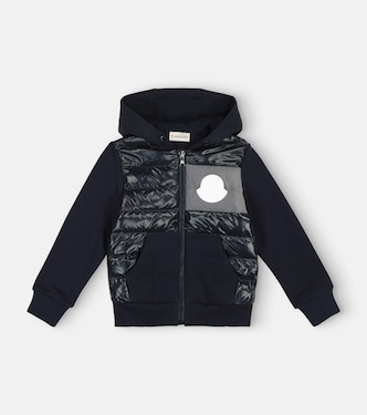 Quilted down hoodie | Moncler Enfant