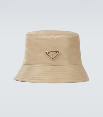 Logo tab bucket hat | Prada