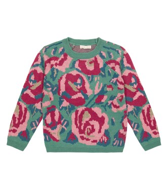 Tsar floral jacquard sweater | Louise Misha