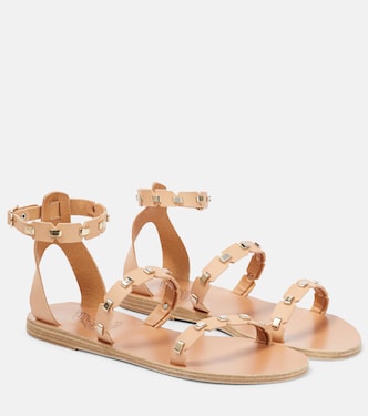 Coco embellished leather sandals | Ancient Greek Sandals