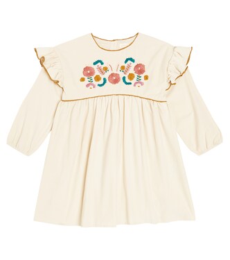 Illia embroidered corduroy dress | Louise Misha