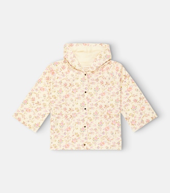Felvet floral raincoat | Louise Misha