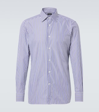 Striped cotton shirt | Zegna