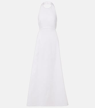 Robe longue en coton mélangé | Adriana Degreas