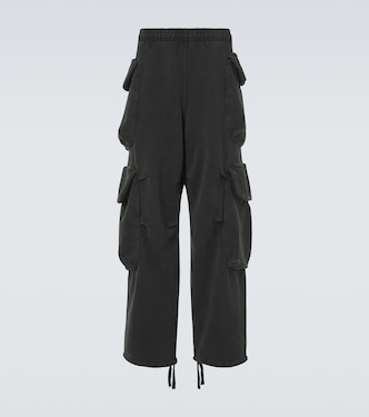 Heavy Gocar cotton fleece cargo sweatpants | Entire Studios