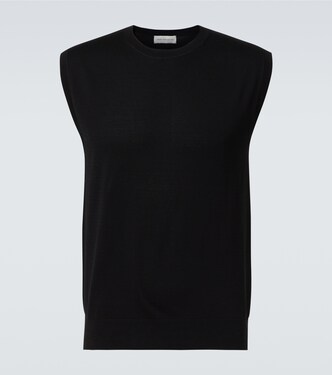 Cotton sweater vest | Dries Van Noten