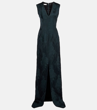 Floral jacquard gown | Dries Van Noten