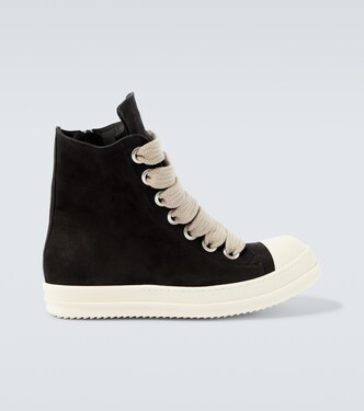 Jumbolace Sneaks suede sneakers | Rick Owens