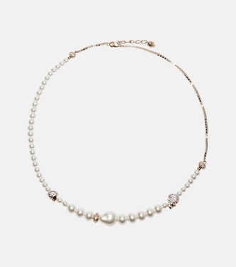 Faux pearl necklace | McQueen