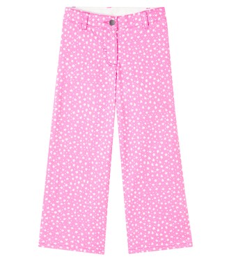 Printed wide-leg jeans | Stella McCartney Kids