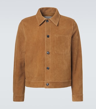 Suede blouson jacket | Ami Paris