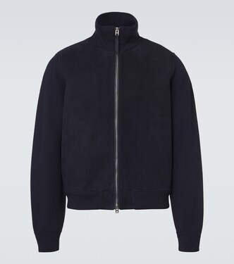 Cardigan in lana con zip | Tom Ford