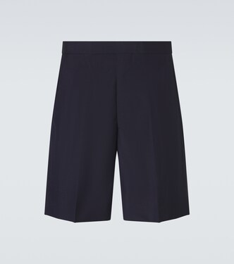 Wool and mohair Bermuda shorts | Prada