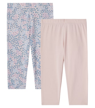 Baby Jules set of 2 jersey leggings | Wheat