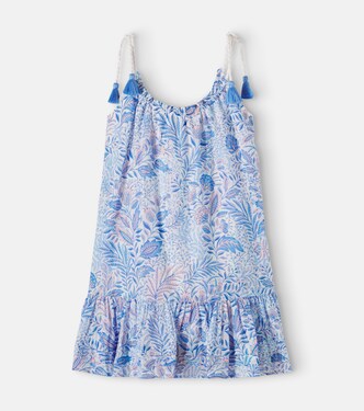 Billie floral cotton-blend dress | Poupette St Barth Kids