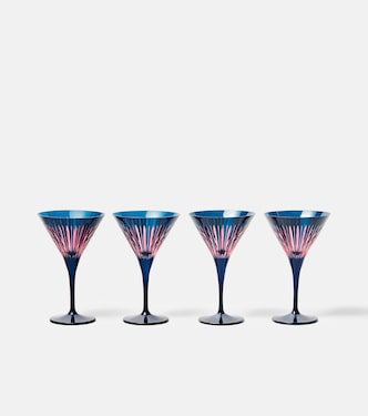 Prism set of 4 martini glasses | L'Objet