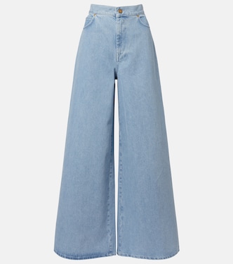 High-rise wide-leg jeans | Max Mara
