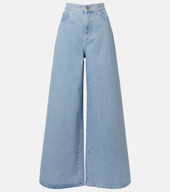 High-rise wide-leg jeans | Max Mara
