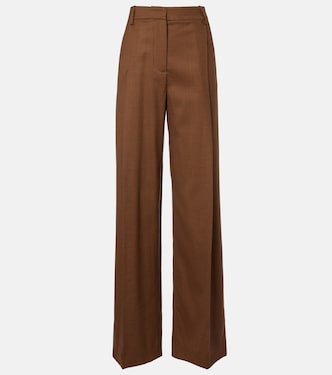 Virgin wool wide-leg pants | Oscar de la Renta
