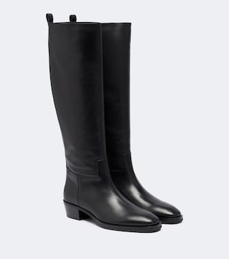 Mave皮革及膝靴 | Jimmy Choo
