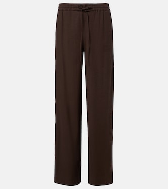 Pantalon ample en lin mélangé | Vince