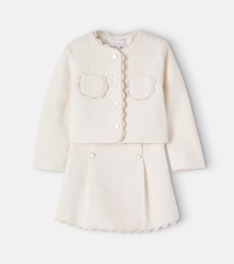 Tweed jacket and skirt set | Patachou