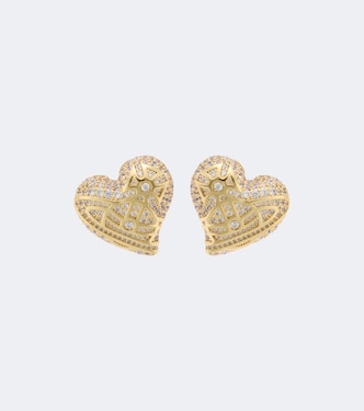 Evangeline crystal-embellished earrings | Vivienne Westwood