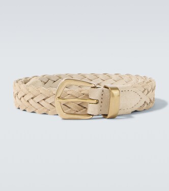 Braided suede belt | Eleventy