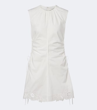 Klara ruched cotton minidress | SIR