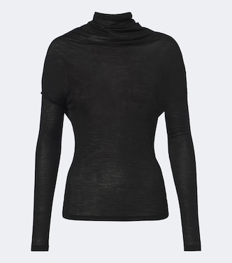 Draped jersey top | Victoria Beckham