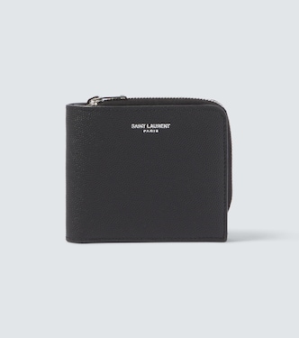 East/West leather wallet | Saint Laurent