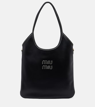 Shopper Ivy Medium in pelle | Miu Miu